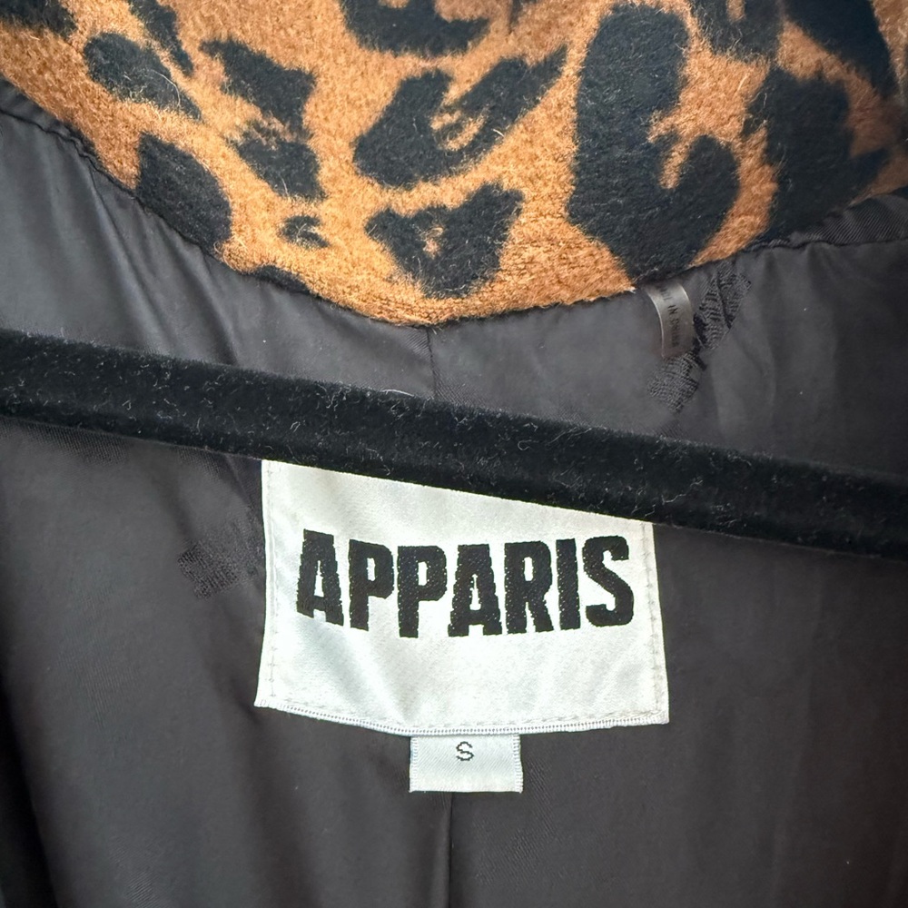 Apparis Leopard Print Teddy Jacket - image 3